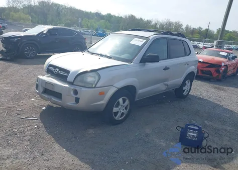 2005 Hyundai Tucson Gl z USA, uszkodzony, nr VIN KM8JM12B25U149258